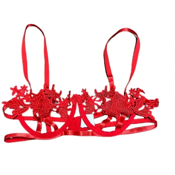 Bra and Garter set size xs - Picture 2 of 8